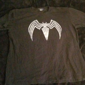 Mens short sleeve shirt (spider man logo)